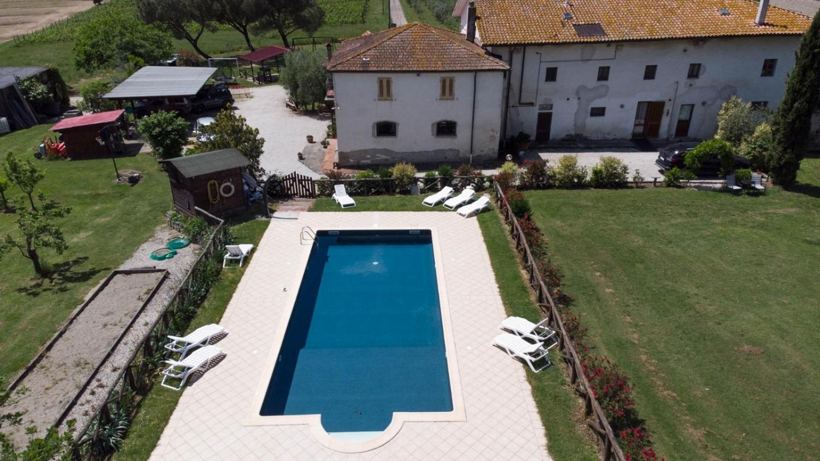 Agriturismo Le Baccane Винчи Экстерьер фото